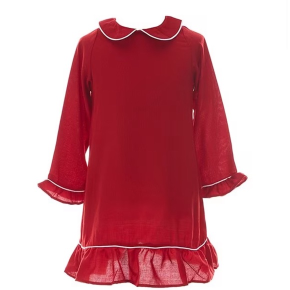 Edgehill Collection
Little Girls Family Matching Christmas Red Sleep Gown - Picture 2 of 9